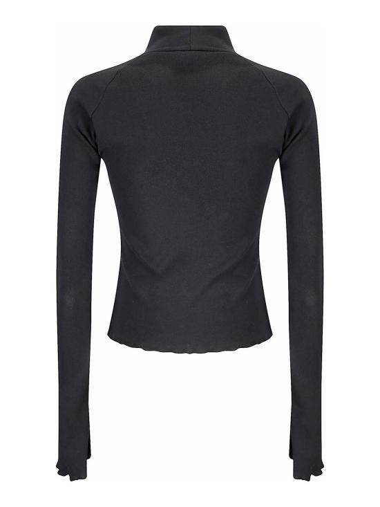 25FW 에브로파 민소매 티셔츠 LONGSLEEVETOPBLACK Black - EVROPA