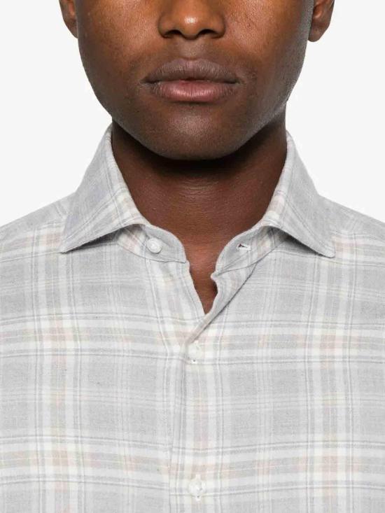 25FW 발바 긴팔 셔츠 LIU13P0150061U0001 White - BARBA