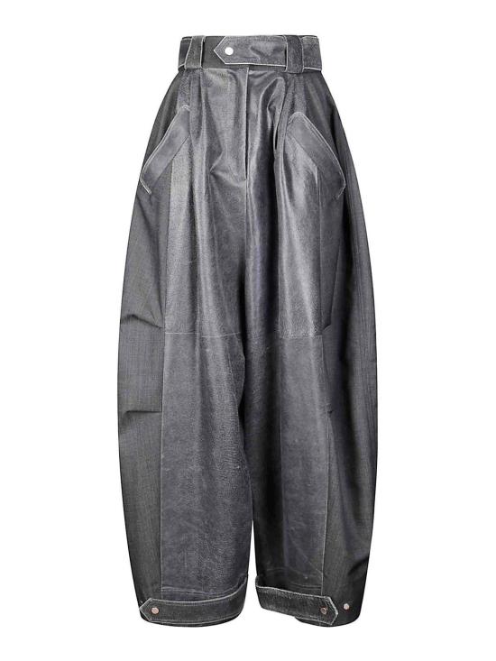 25FW 니콜로 파스콸레티 스트레이트 팬츠 N08P004CHARCOALBLACK Black