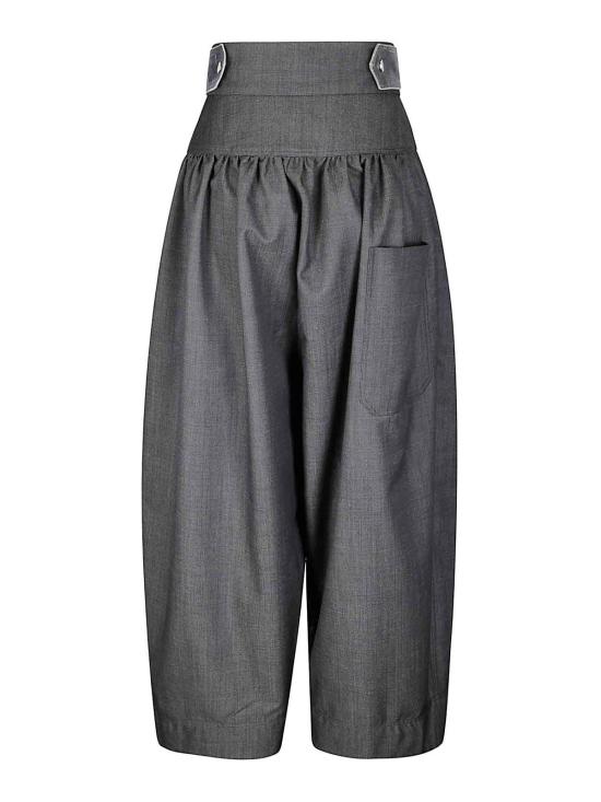 25FW 니콜로 파스콸레티 스트레이트 팬츠 N08P004CHARCOALBLACK Black - NICCOLÒ PASQUALETTI