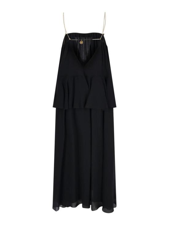 26SS 끌로에 롱 원피스 26SRO03002001 Black - CHLOE