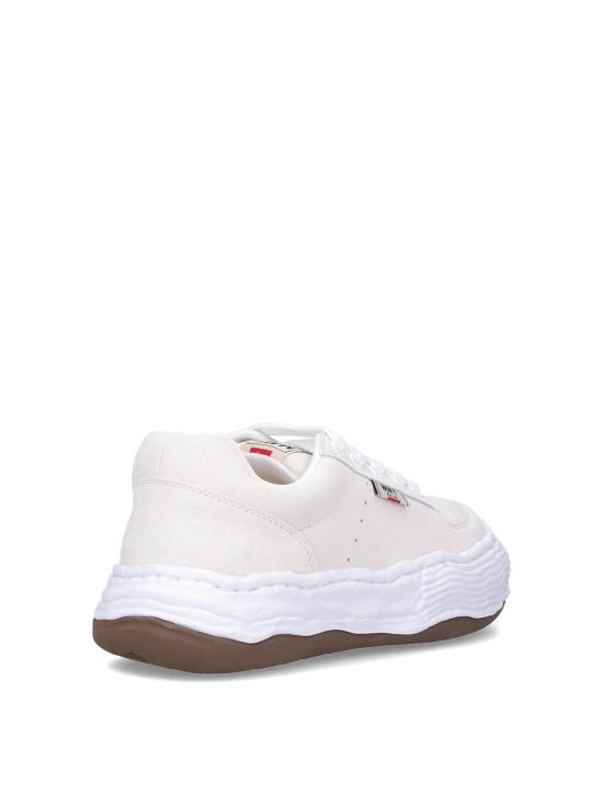 25FW 메종 미하라 야스히로 올리버 OG 솔 스웨이드 로우탑 스니커즈 A15FW702WHITE White - MAISON MIHARA YASUHIRO