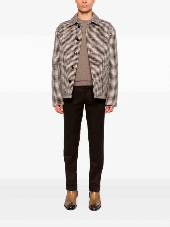 25FW 발바 스트레이트 팬츠 NAPOLI510760029 Dark Brown - BARBA