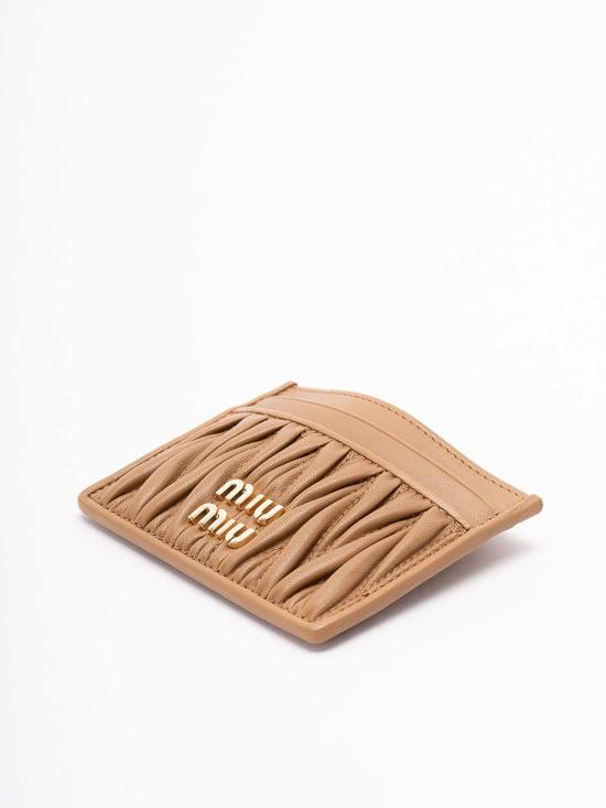26SS 미우미우 마테라쎄 카드 나파레더 카드홀더 5MC076AFPPF098L - MIU MIU