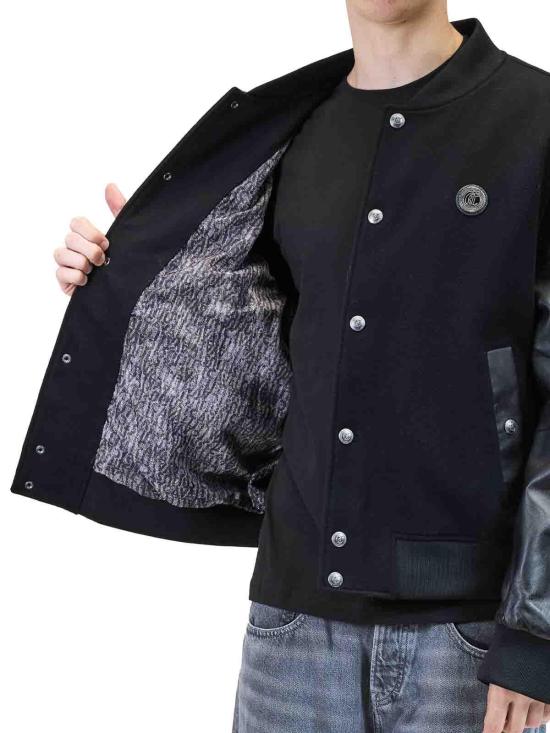 25FW 저스트까발리 봄버 자켓 79OAVP01CP009899 Black - JUST CAVALLI