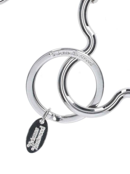  비비안웨스트우드 키링 8203011BUOM000AQ401 Silver - VIVIENNE WESTWOOD