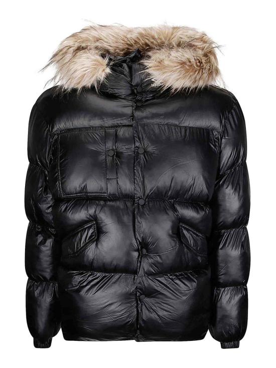 25FW 엄브로 숏패딩 UBMW0331FA206BLK0001 Black