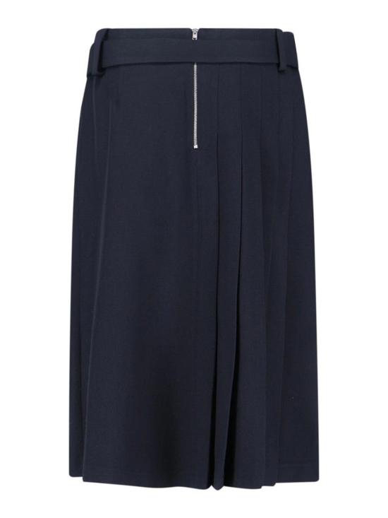 25FW 사이블사렐 미디 스커트 KILTSKIRTTITANMIDNIGHT Blue - SIBEL SARAL