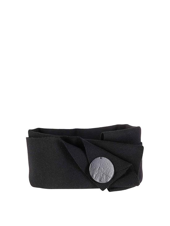 25FW 마리아 칼데라라 머플러/스카프 2U905N9 Black