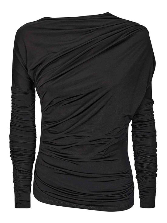 25FW 가니 민소매 티셔츠 T4393099 Black