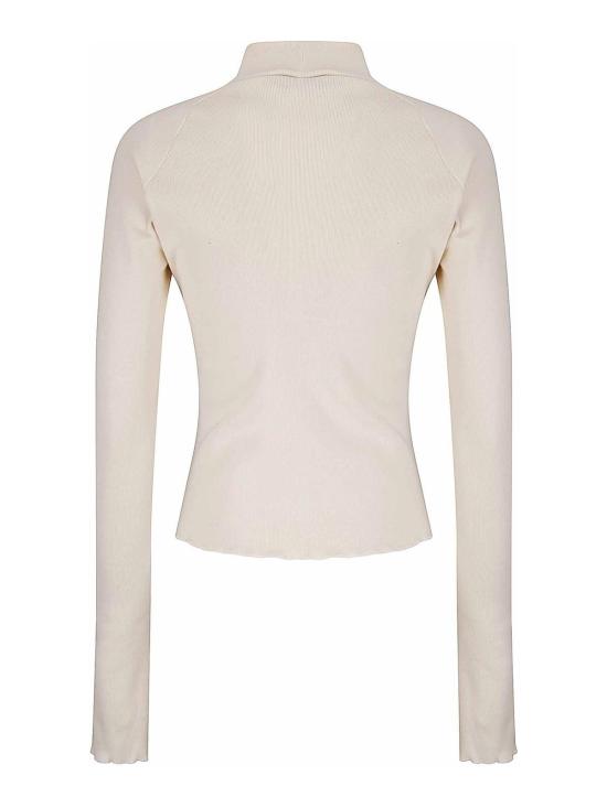 25FW 에브로파 민소매 티셔츠 LONGSLEEVETOPCREAM Cream - EVROPA