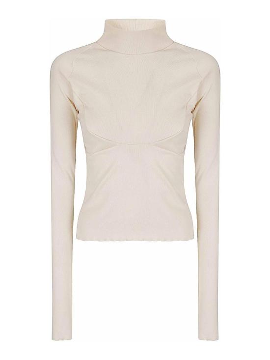 25FW 에브로파 민소매 티셔츠 LONGSLEEVETOPCREAM Cream