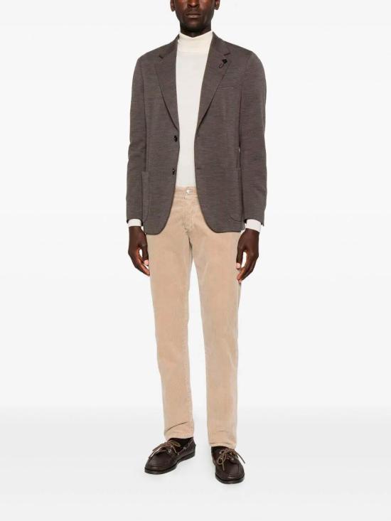 25FW 발바 스트레이트 팬츠 JFIVET104190603 Beige - BARBA