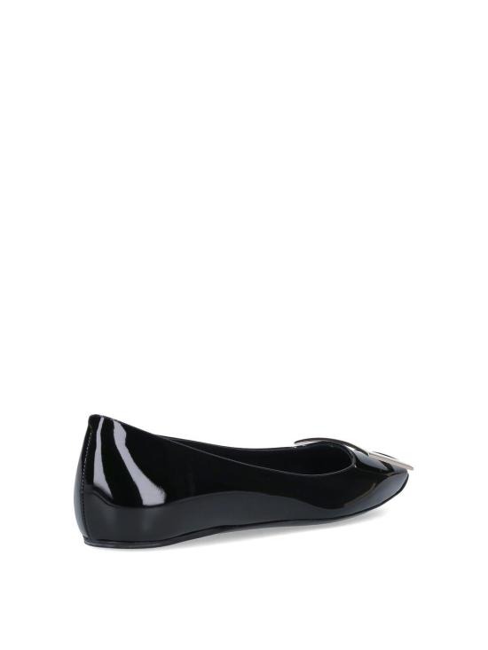 26SS 로저비비에 플랫 슈즈 RVW40415280D1PB999 Black - ROGER VIVIER