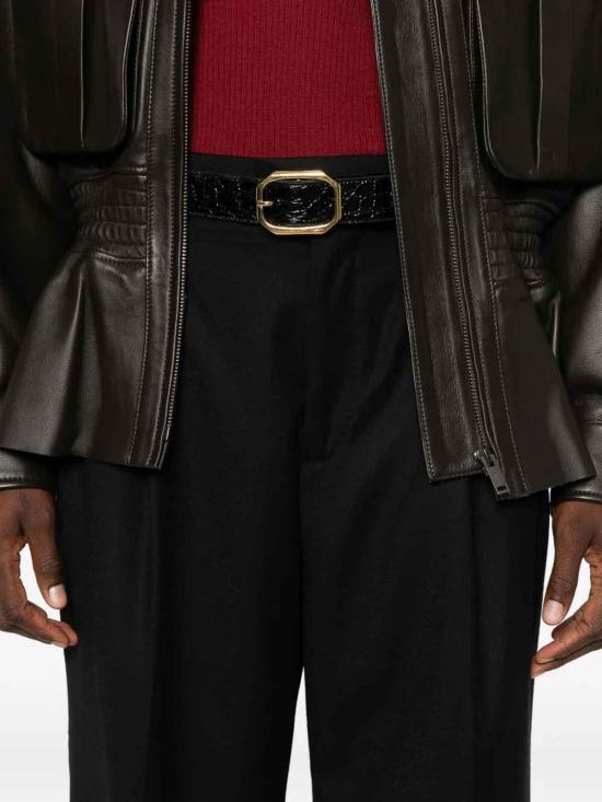 25FW 베르위치 스트레이트 팬츠 SIMONADR1483BLACK Black - BERWICH