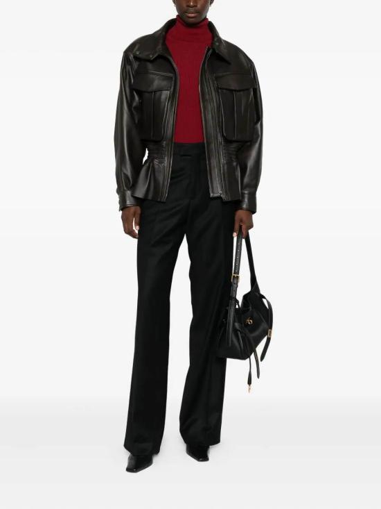 25FW 베르위치 스트레이트 팬츠 PATRIZIAZG1202XBLACK Black - BERWICH