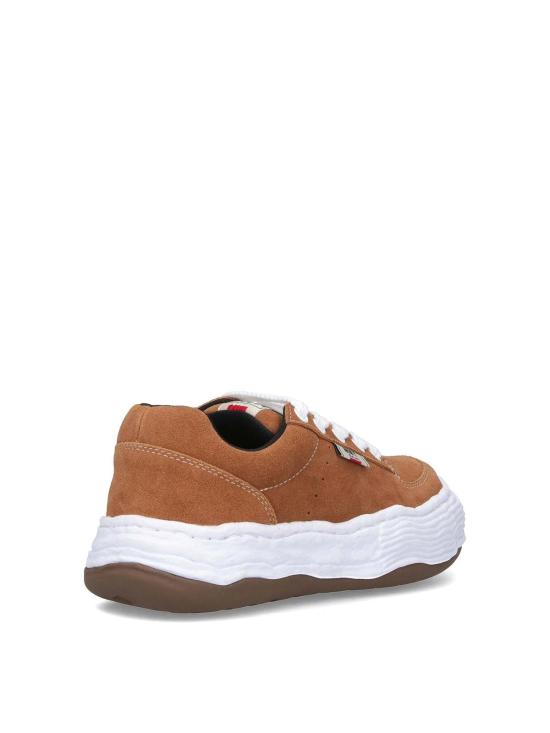 25FW 메종 미하라 야스히로 올리버 OG 솔 스웨이드 로우탑 스니커즈 A15FW702BROWN Brown - MAISON MIHARA YASUHIRO