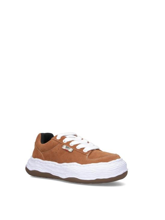 25FW 메종 미하라 야스히로 올리버 OG 솔 스웨이드 로우탑 스니커즈 A15FW702BROWN Brown - MAISON MIHARA YASUHIRO