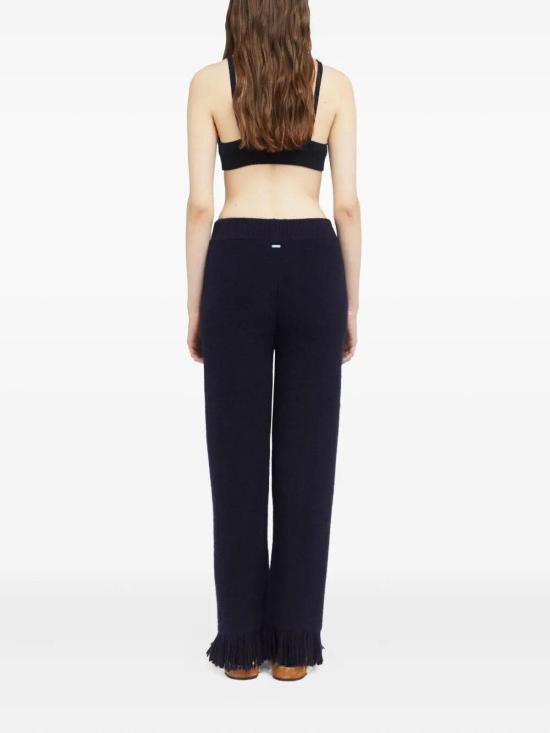 25FW 알라누이 스트레이트 팬츠 LWHG001E25KNI0014600 Blue - ALANUI