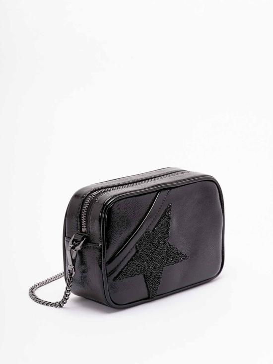 26FW 골든구스 미니 스타 크로스백 GWA00228A00065690100 Black - GOLDEN GOOSE