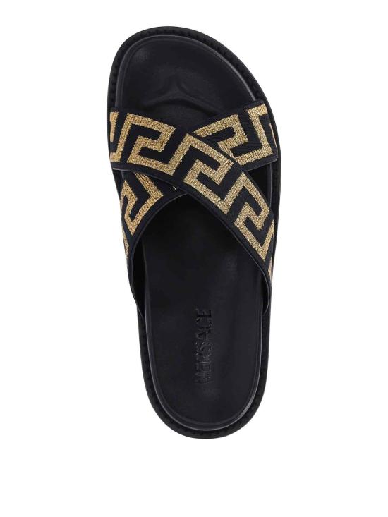  베르사체 샌들 10161881A146352B130 Black - VERSACE