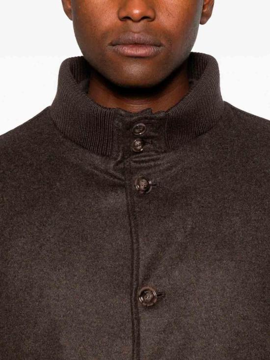  발바 봄버 자켓 VERMONT510000029 Dark Brown - BARBA