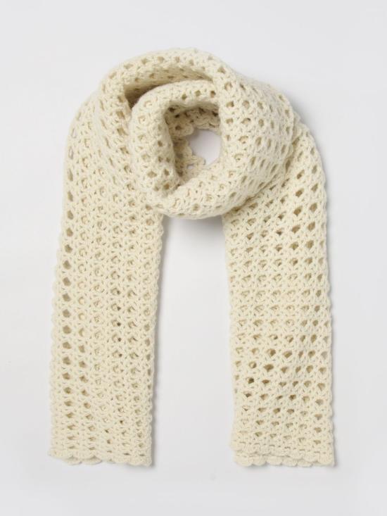 25FW 드루모어 머플러/스카프 L3K804M 102 White - DRUMOHR