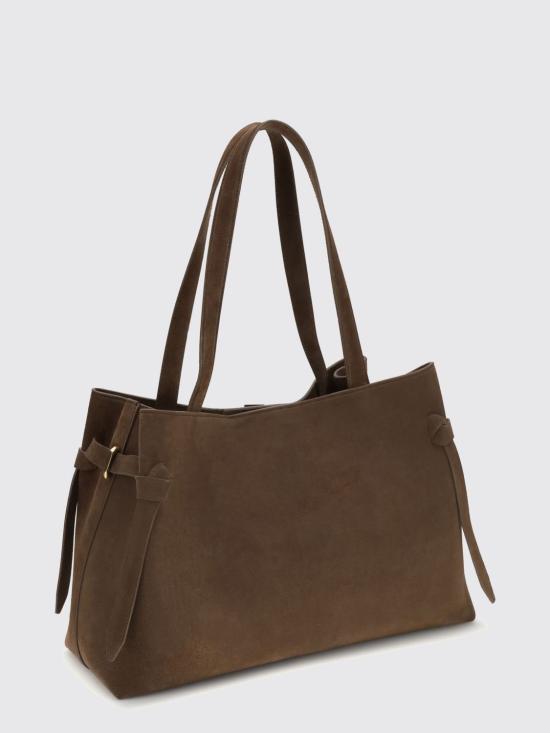 26SS 유제피 숄더백 YUZPF25HBGZTS004 CHOCOLATE Cocoa - YUZEFI