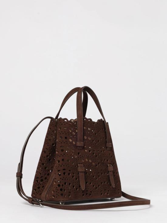 26SS 알라이아 토트백 AA1S06720CA322 733 Brown - ALAIA