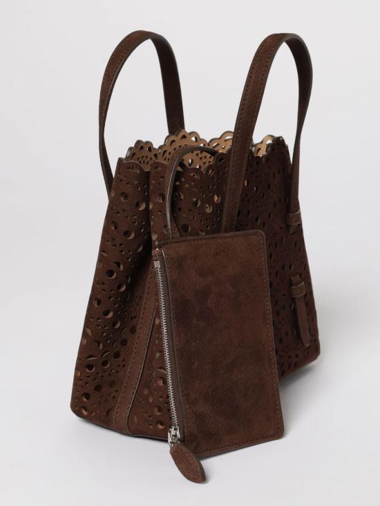 26SS 알라이아 토트백 AA1S06720CA322 733 Brown - ALAIA