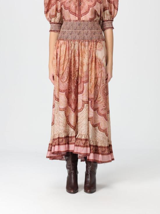 26SS 짐머만 롱 스커트 5656SRS262 TBML Red