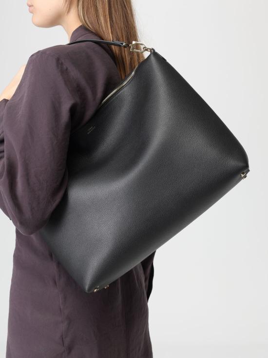 26SS 토템 숄더백 261WAL0126LE0187 001 Black - TOTEME