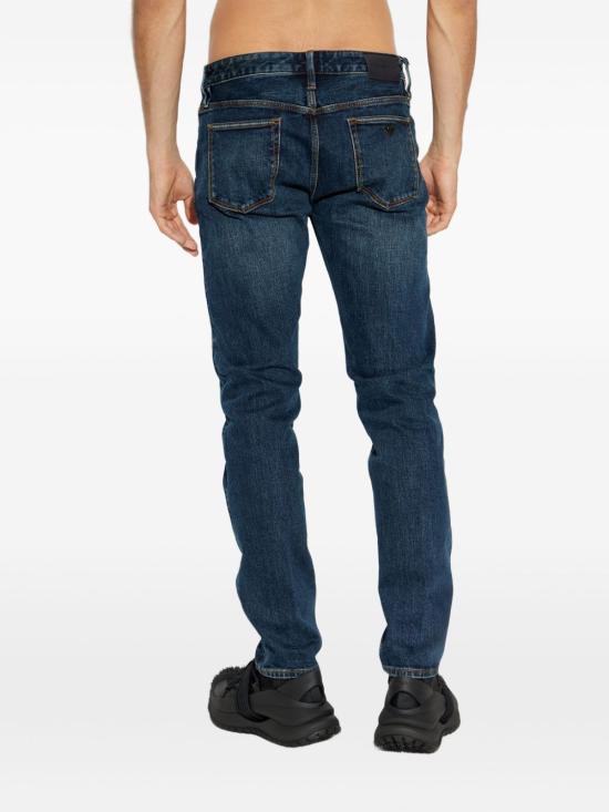 25FW 엠포리오 아르마니 데님 팬츠 EM000668 AF17486MB001 Blue - EMPORIO ARMANI