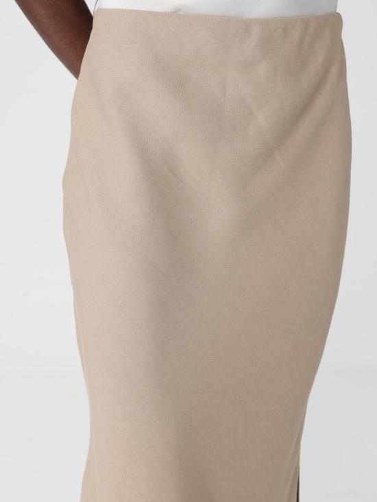 26SS 브루넬로 쿠치넬리 롱 스커트 MH126G3396 C9195 Beige - BRUNELLO CUCINELLI