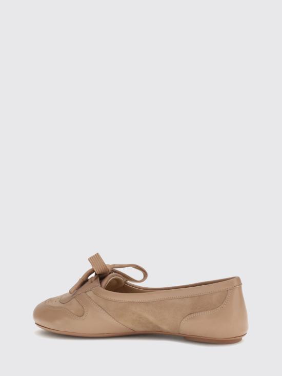 26SS 지안비토로시 플랫 슈즈 G2532105GOMNFC PRLP Blush Pink - GIANVITO ROSSI