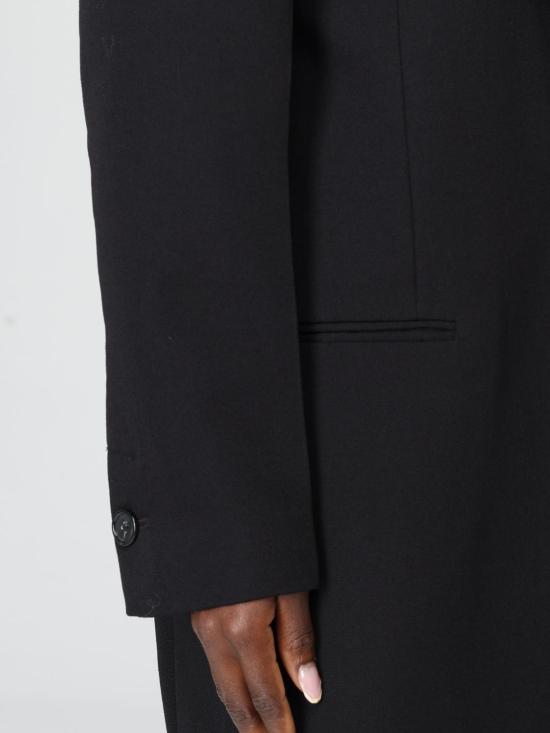 26SS 토템 코트 252WRO0198FB0412 001 Black - TOTEME