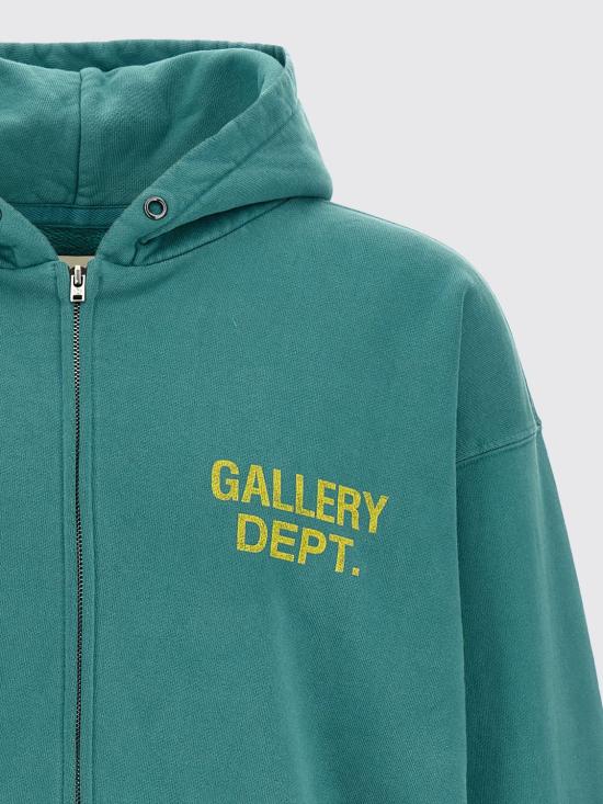 25FW 갤러리 디파트먼트 긴팔 티셔츠 FZ50047 VINTAGETEAL Green - GALLERY DEPT