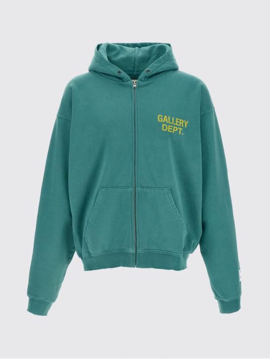 25FW 갤러리 디파트먼트 긴팔 티셔츠 FZ50047 VINTAGETEAL Green