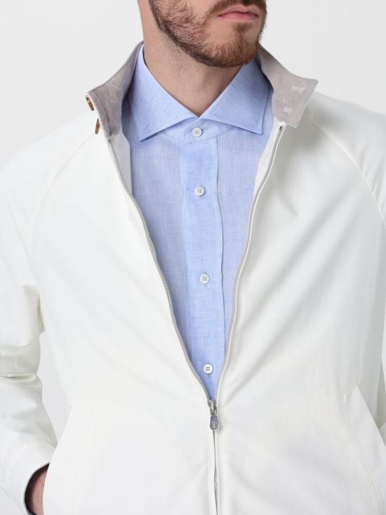 26SS 브루넬로 쿠치넬리 자켓 MY4196583 CUR73 White - BRUNELLO CUCINELLI