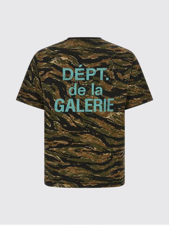 25FW 갤러리 디파트먼트 반팔 티셔츠 FT10307 TIGERCAMO Green - GALLERY DEPT