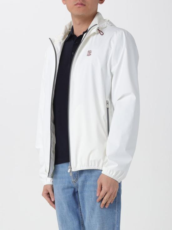 26SS 브루넬로 쿠치넬리 자켓 MM49A7440G C1085 White - BRUNELLO CUCINELLI