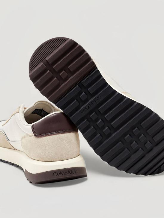 26SS 캘빈클라인 스니커즈 HM0HM01714 PA5 Beige - CALVIN KLEIN