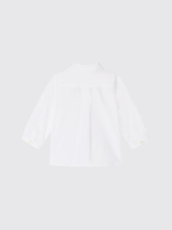 25FW [키즈] 봉쁘앙 셔츠 W05YSHW00009 002 White - BONPOINT