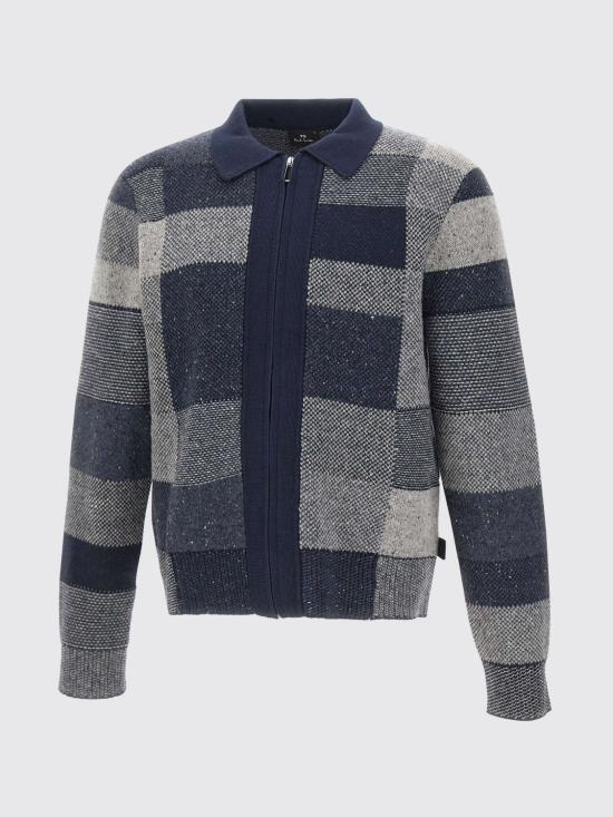 25FW 폴 스미스 가디건 M2R508ZT22521 49 Blue - PAUL SMITH