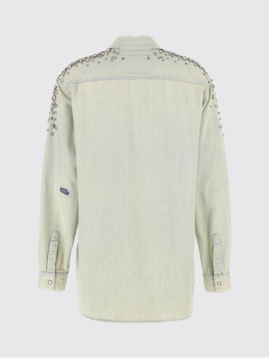 25FW 골든구스 셔츠 GWP00589P00062750100 Blue - GOLDEN GOOSE