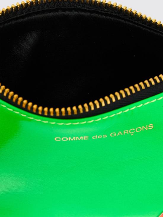 25FW 꼼데가르송 클래식 레더 라인 파우치 SA8100SF BLUE Green - COMME DES GARCONS