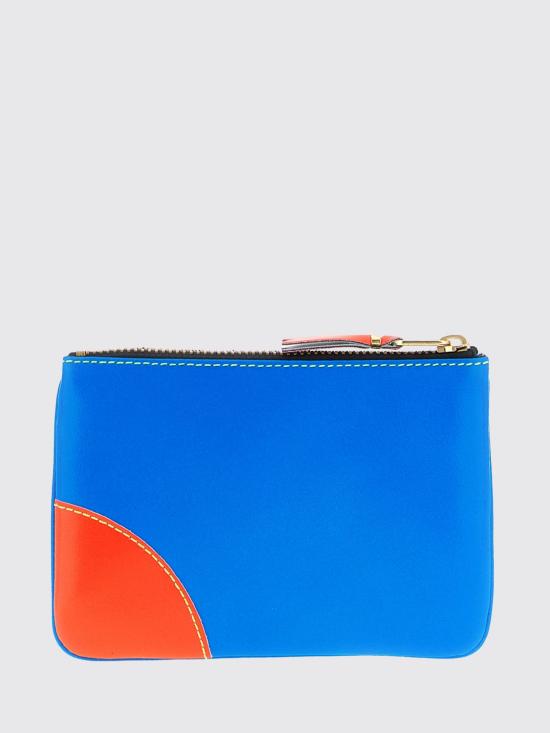 25FW 꼼데가르송 클래식 레더 라인 파우치 SA8100SF BLUE Green - COMME DES GARCONS