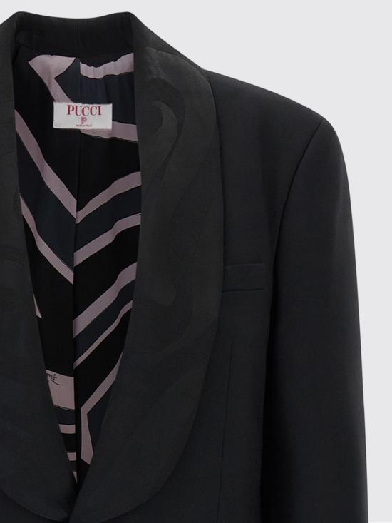 25FW 푸찌 자켓 5URB055U606 999 Black - PUCCI