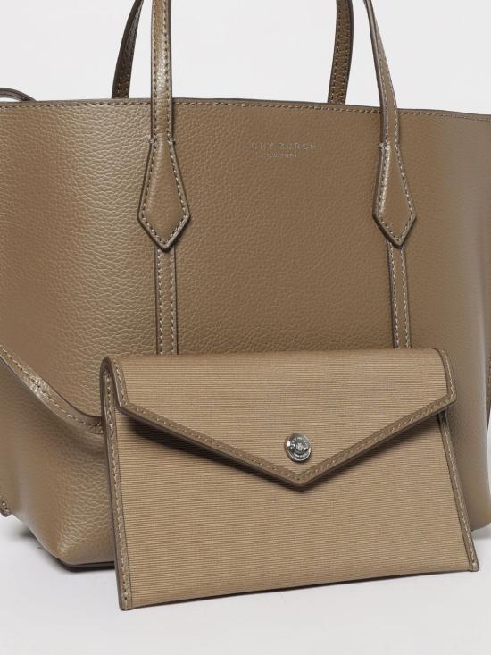 26SS 토리버치 페리 스몰 토트백 174234 250 Grey - TORY BURCH