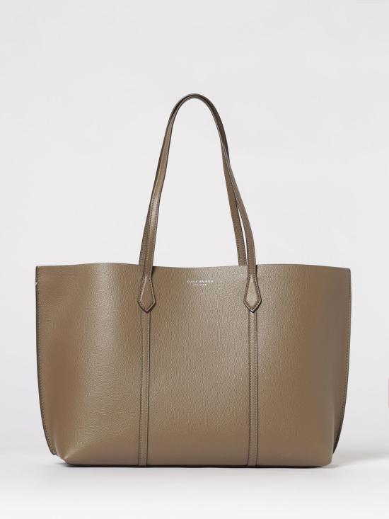 26SS 토리버치 레더 페리 토트백 169476 250 Grey